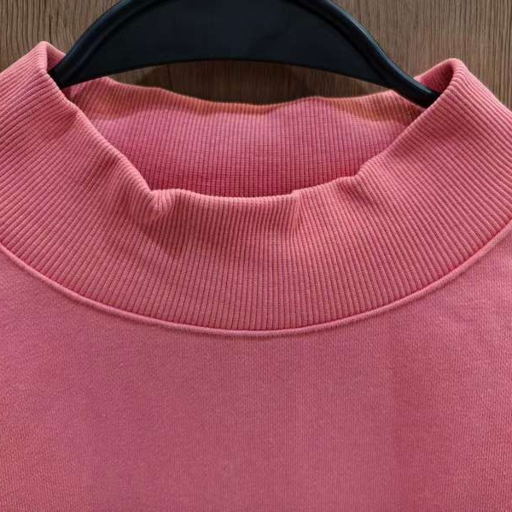 Parke Women's Pink Sweatshirt with White Lettering - Picture 3 of 9
